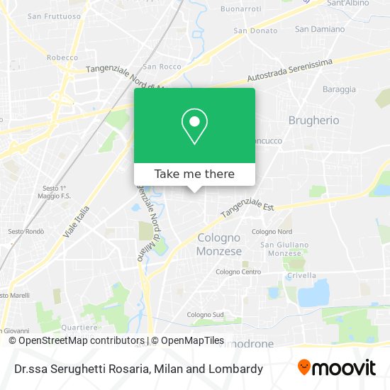 Dr.ssa Serughetti Rosaria map