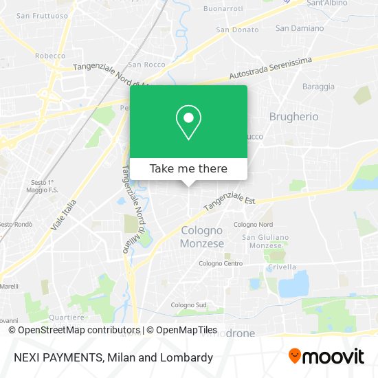 NEXI PAYMENTS map