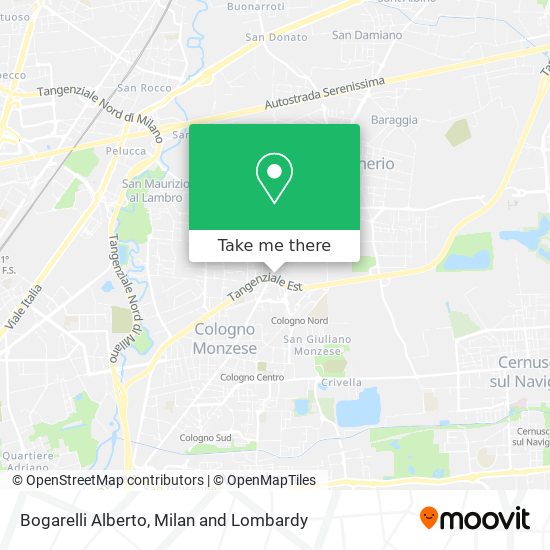 Bogarelli Alberto map