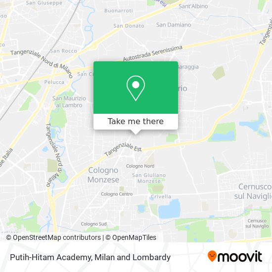 Putih-Hitam Academy map