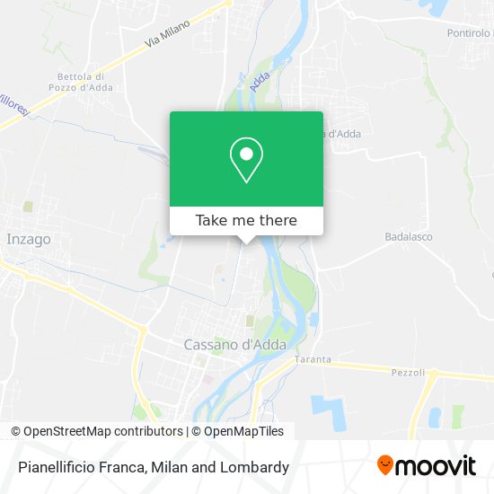 Pianellificio Franca map