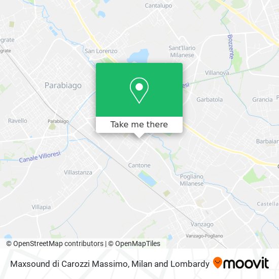 Maxsound di Carozzi Massimo map