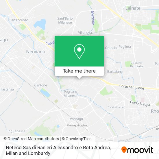 Neteco Sas di Ranieri Alessandro e Rota Andrea map