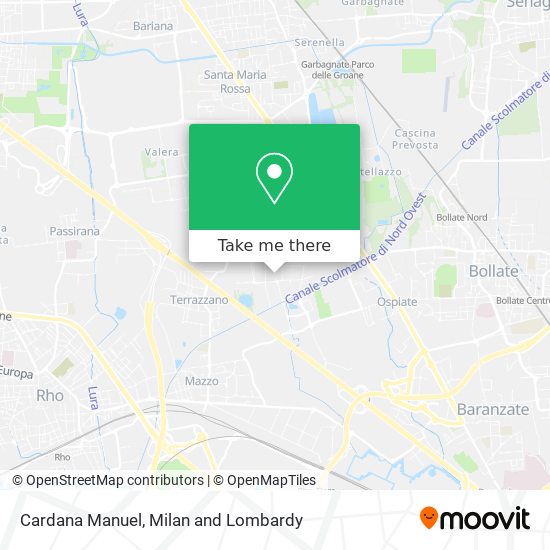 Cardana Manuel map