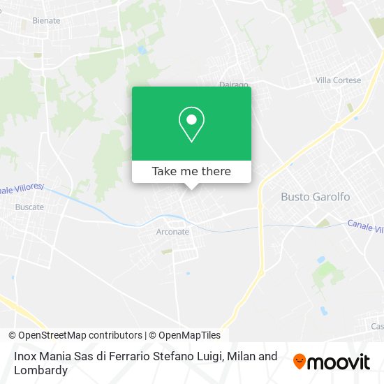 Inox Mania Sas di Ferrario Stefano Luigi map