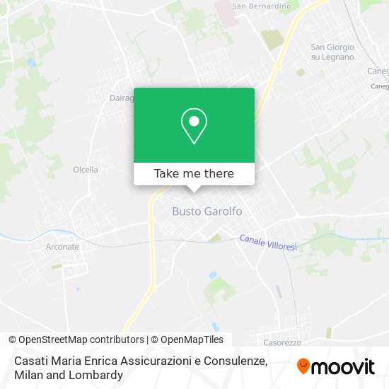 Casati Maria Enrica Assicurazioni e Consulenze map