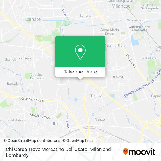 Chi Cerca Trova Mercatino Dell'Usato map