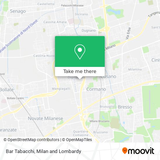 Bar Tabacchi map
