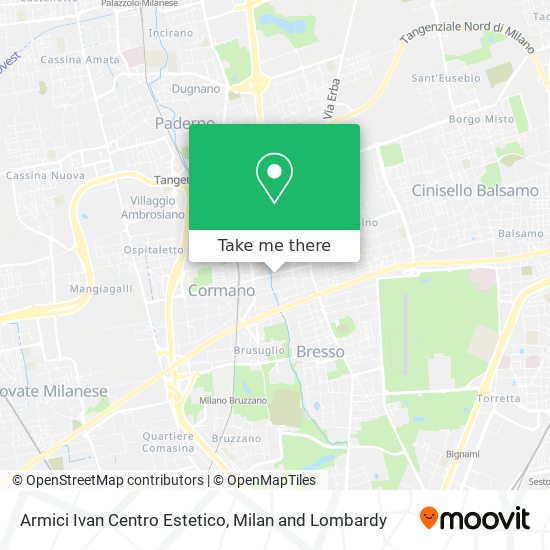 Armici Ivan Centro Estetico map