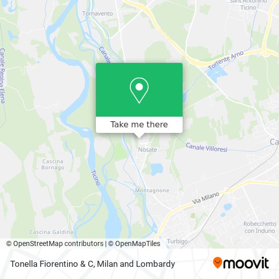 Tonella Fiorentino & C map