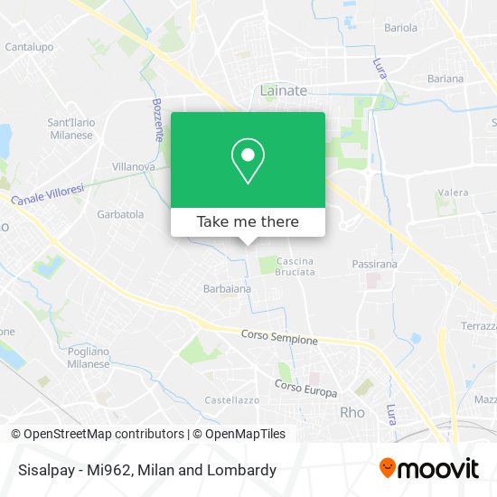 Sisalpay - Mi962 map