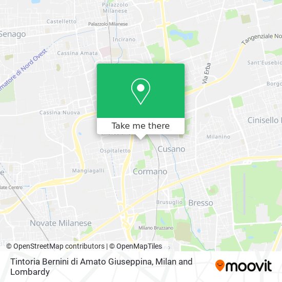 Tintoria Bernini di Amato Giuseppina map