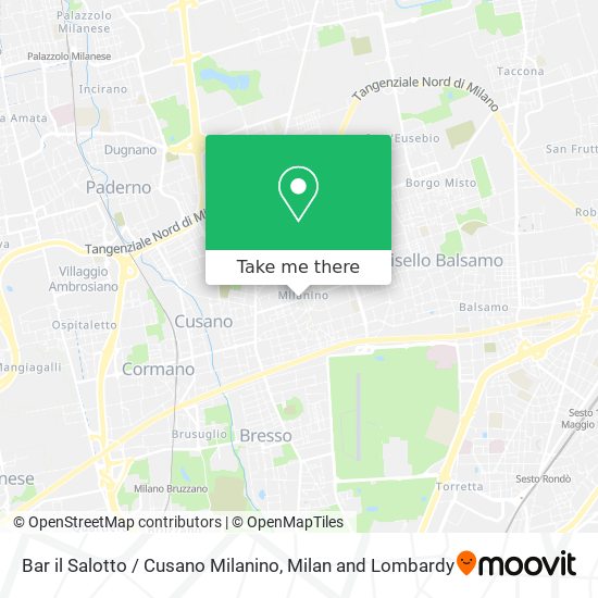 Bar il Salotto / Cusano Milanino map