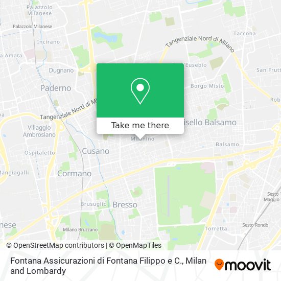 Fontana Assicurazioni di Fontana Filippo e C. map