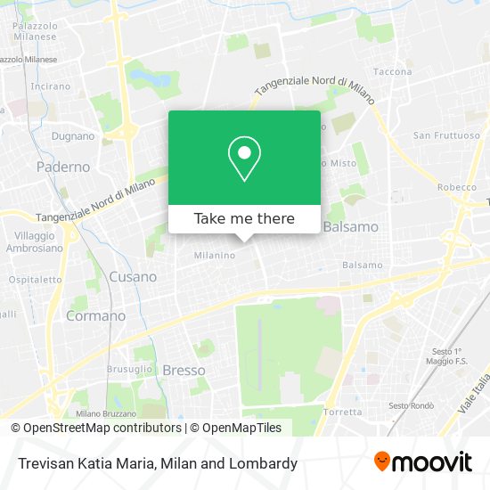 Trevisan Katia Maria map
