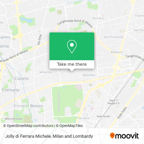 Jolly di Ferrara Michele map