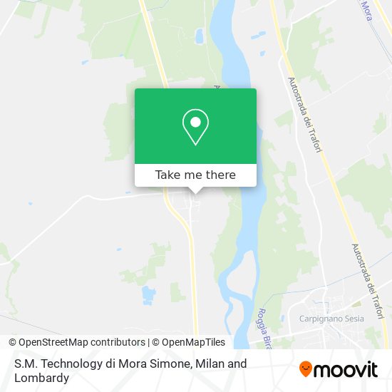 S.M. Technology di Mora Simone map