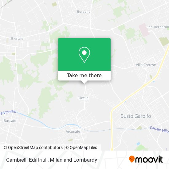 Cambielli Edilfriuli map