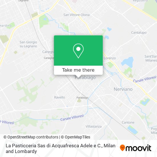 La Pasticceria Sas di Acquafresca Adele e C. map