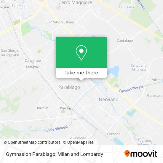 Gymnasion Parabiago map