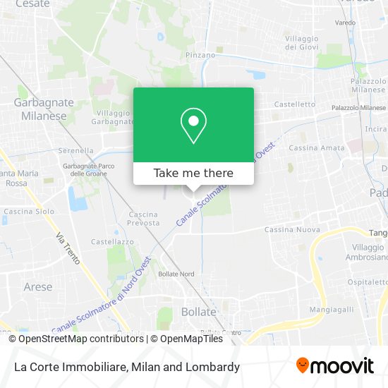 La Corte Immobiliare map