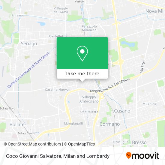 Coco Giovanni Salvatore map