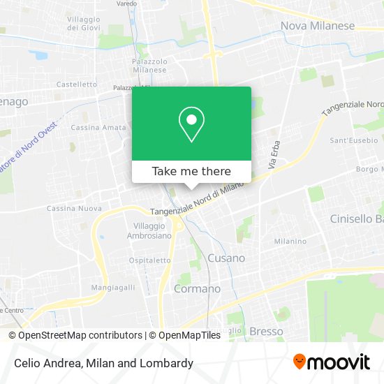 Celio Andrea map