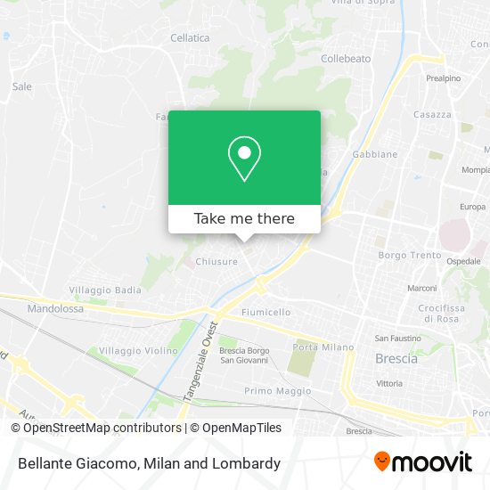 Bellante Giacomo map