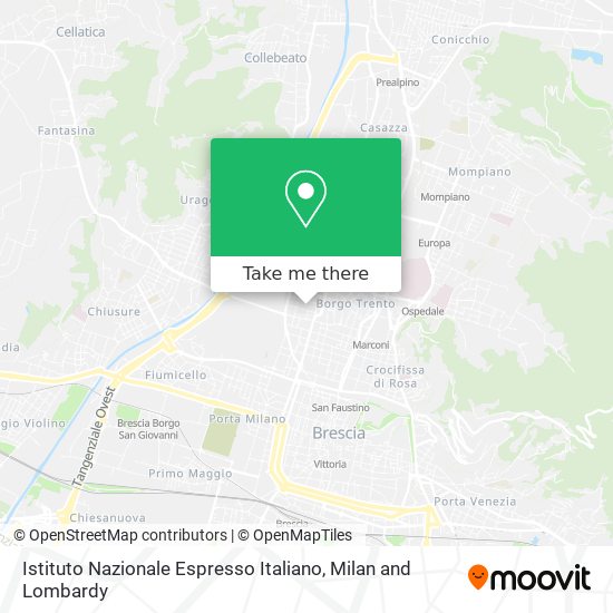 Istituto Nazionale Espresso Italiano map