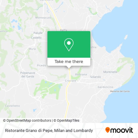 Ristorante Grano di Pepe map