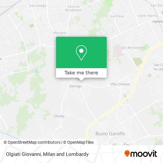 Olgiati Giovanni map