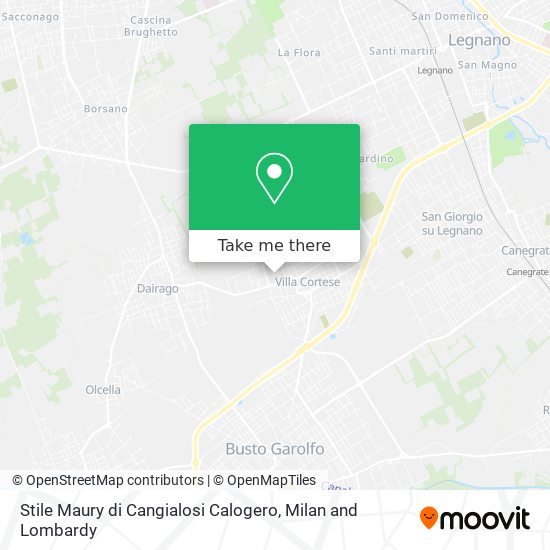 Stile Maury di Cangialosi Calogero map
