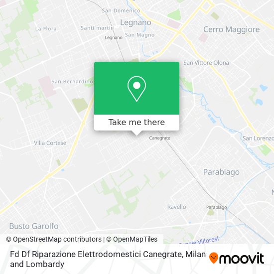 Fd Df Riparazione Elettrodomestici Canegrate map