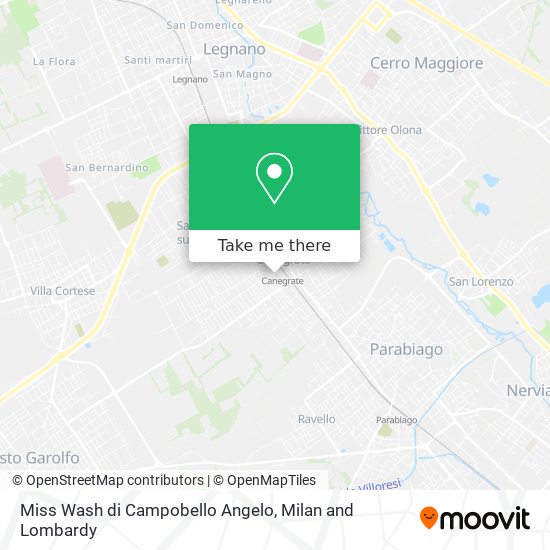 Miss Wash di Campobello Angelo map