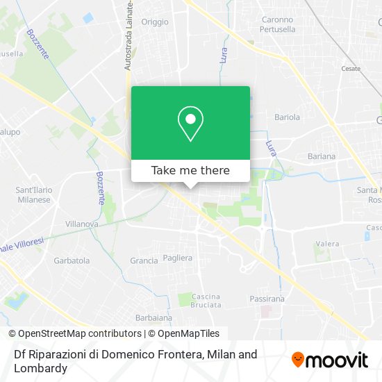 Df Riparazioni di Domenico Frontera map