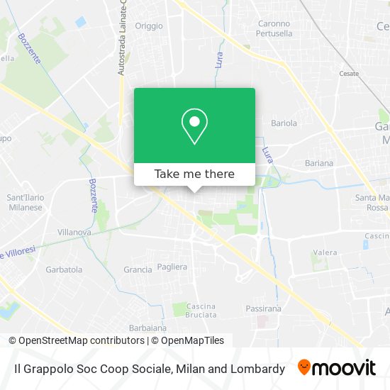 Il Grappolo Soc Coop Sociale map
