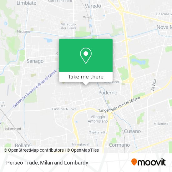 Perseo Trade map