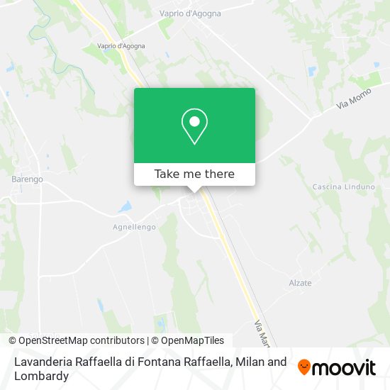 Lavanderia Raffaella di Fontana Raffaella map