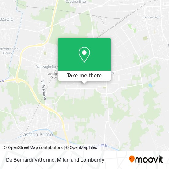 De Bernardi Vittorino map