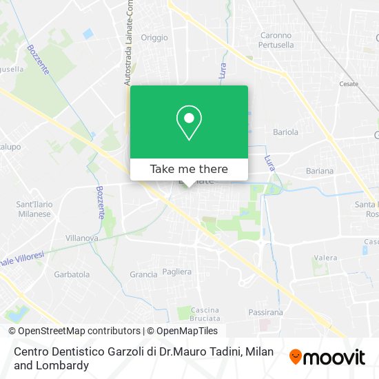 Centro Dentistico Garzoli di Dr.Mauro Tadini map