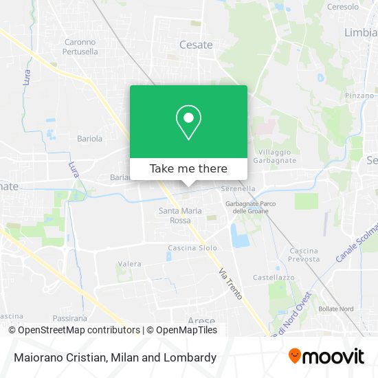 Maiorano Cristian map