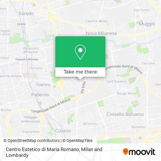 Centro Estetico di Maria Romano map