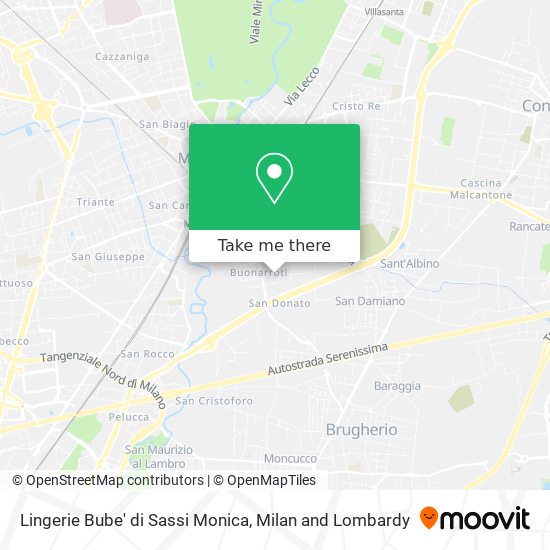 Lingerie Bube' di Sassi Monica map