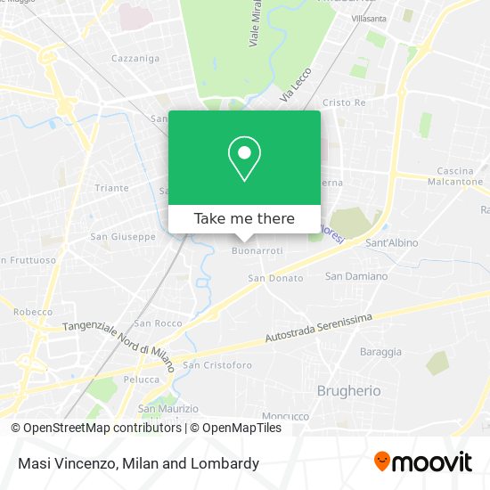 Masi Vincenzo map