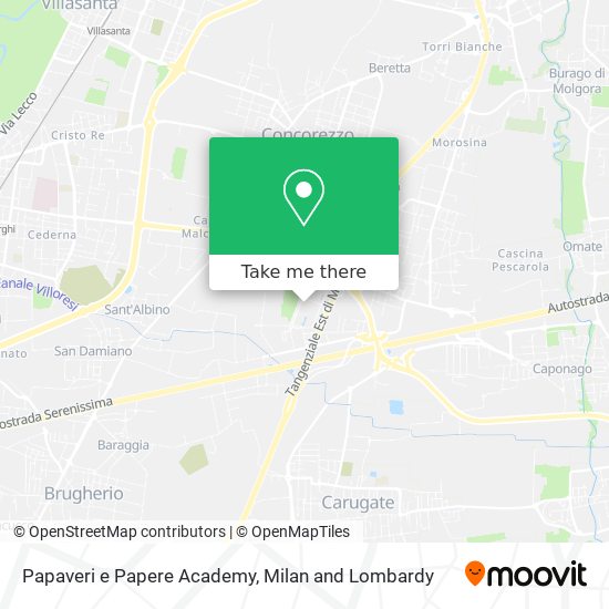 Papaveri e Papere Academy map