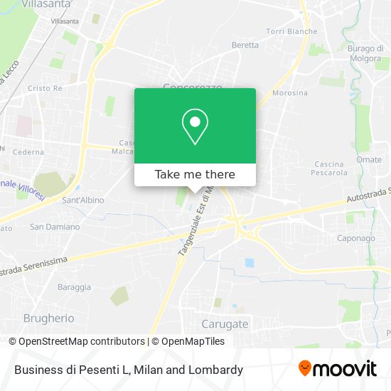 Business di Pesenti L map