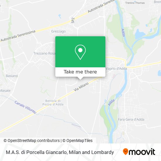 M.A.S. di Porcella Giancarlo map