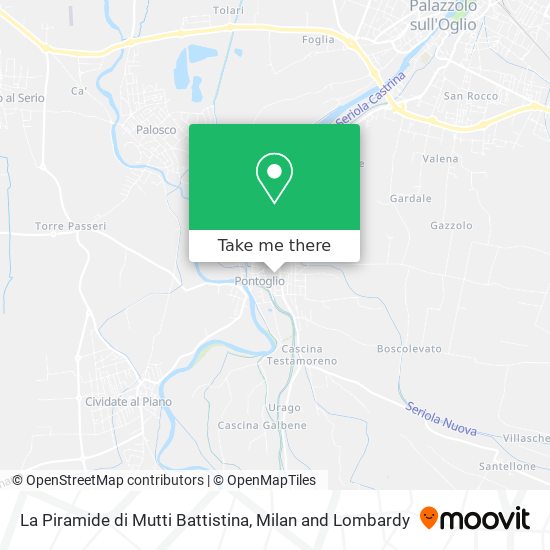 La Piramide di Mutti Battistina map