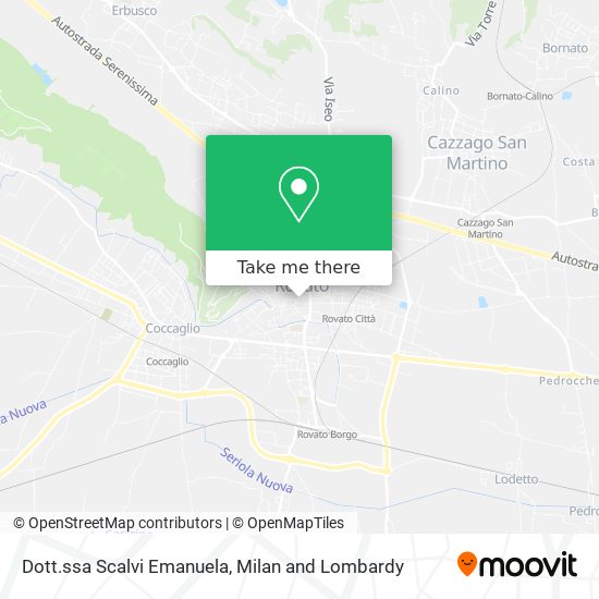 Dott.ssa Scalvi Emanuela map