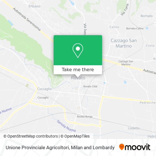 Unione Provinciale Agricoltori map